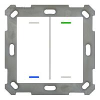 MDT BE-TAL55T2.01 Выключатель кнопочный Lite 55 RGBW