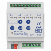 Mdt AKU-0816.03 Универсальный актуатор 8 канальный 4SU ​​MDRC, 230 В, 16 А