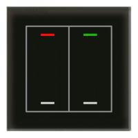 MDT BE-GTL20S.01 Выключатель сенсорный стекло II Lite