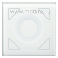 MDT BE-GDS4W.01 Сенсорный выключатель KNX для диммерных нагрузок, 4х канальный