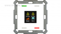 MDT BE-TAS5504.01 Выключатель KNX Smart 55 4-кнопочный с сенсорным экраном