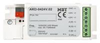 MDT AKD-0424V.02 Контроллер LED лент KNX/EIB с управлением постоянным напряжением 12/24В=