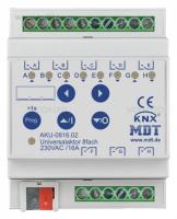 MDT AKU-0816.02 Актуатор релейный KNX/EIB 8/4x канальный универсальный, 230В~, 16A/100мкф.