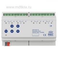 MDT AKD-0401.02 Универсальный диммер KNX, 4х канальный, нагрузка 2-250 Вт/ВА, выход 230В