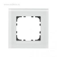 MDT BE-GTR1W.01 Рамка стеклянная, для вставок 55 x 55мм