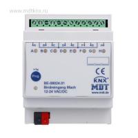 MDT BE-08024.01 Модуль бинарных входов KNX/EIB, для выходов 24В~/=