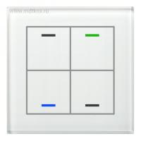 MDT BE-GTL40W.01 Выключатель сенсорный стекло II Lite