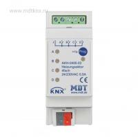 MDT AKH-0400.02 Модуль управления термоэлектрическими клапанами KNX/EIB, 4х канальный