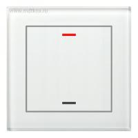 MDT BE-GTL10W.01 Выключатель сенсорный стекло II Lite