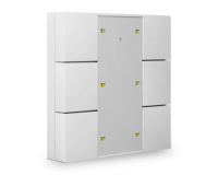 MDT BE-TA55T6.G2 Выключатель Plus TS 55, 6-позиционная, белая глянцевая отделка