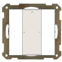 MDT BE-TA55P2.01 Кнопочный выключатель KNX/EIB 1x канальный (2 кнопки)