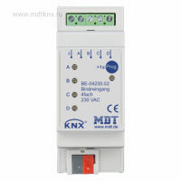 MDT BE-04230.02 Модуль KNX бинарных входов 4-канальный, для выходов 230В~