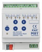 MDT JAL-0410.02 Актуатор жалюзийный KNX/EIB 4x канальный, управление 230В~, 10A