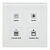 KNX RF+ Клавиши стекло